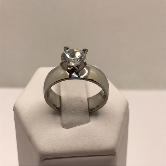 Sophia Silver Bridal Wedding Band - Picture 2 of 8